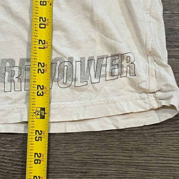 The Beatles Revolver T Shirt Cream Graphic Album Art Short Sleeve Men's Small - Picture 6 of 6